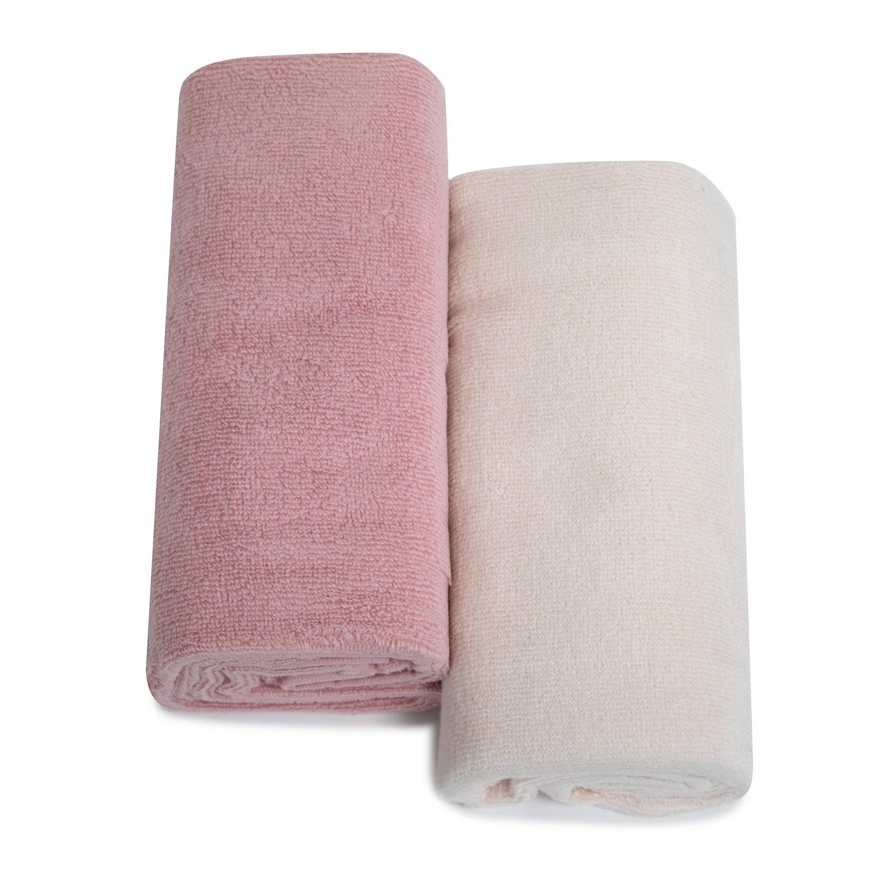 Nordic 2pk Bath Towel Dusty Berry/Rose - Bubba Blue Australia