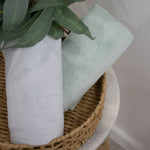 Nordic 2pk Bath Towel Dusty Sky/Dusty Mint - Bubba Blue Australia