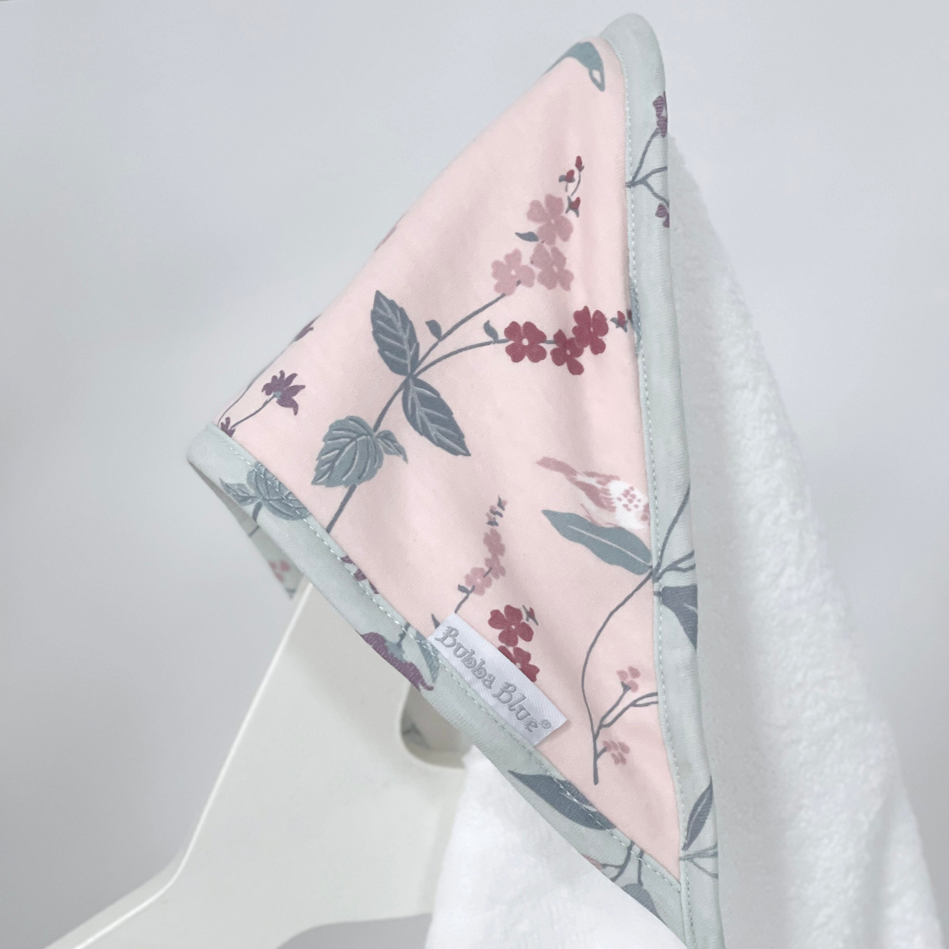 Berry Floral Hooded Towel