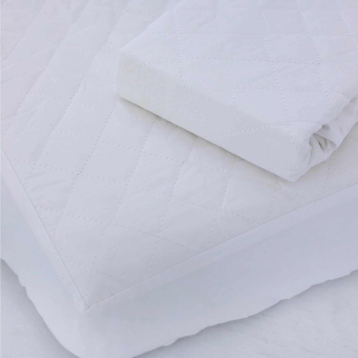 Breathe Easy® Bassinet Waterproof Quilted Mattress Protector - Bubba Blue Australia