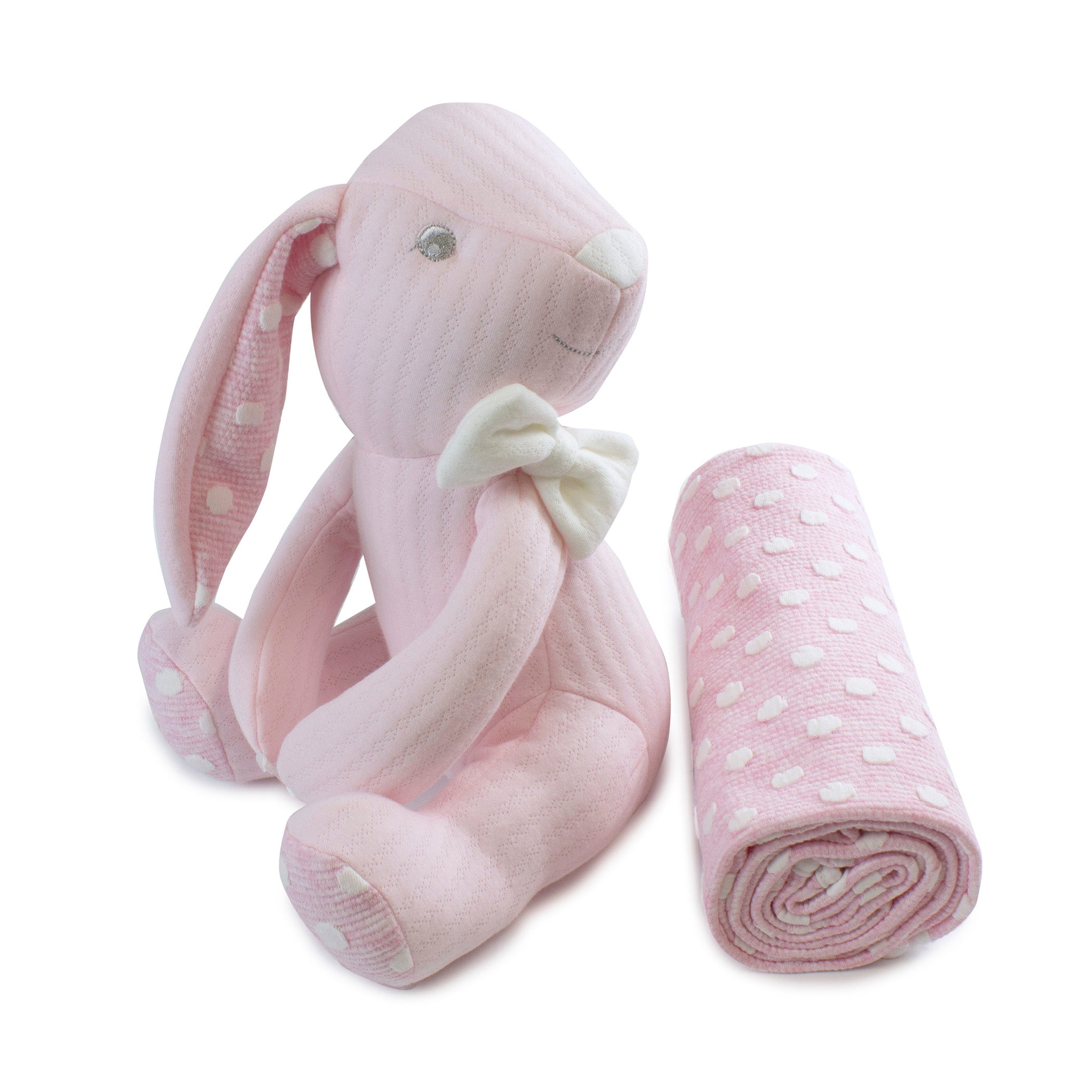 Soft Cuddles 2pc Baby Gift Set - Pink - Bubba Blue Australia