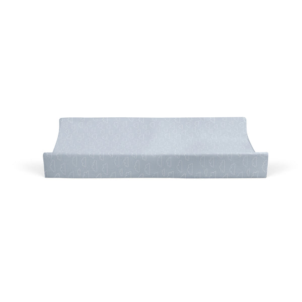 Nordic 2pk Waterproof Change Pad Covers Dusty Sky/Mint