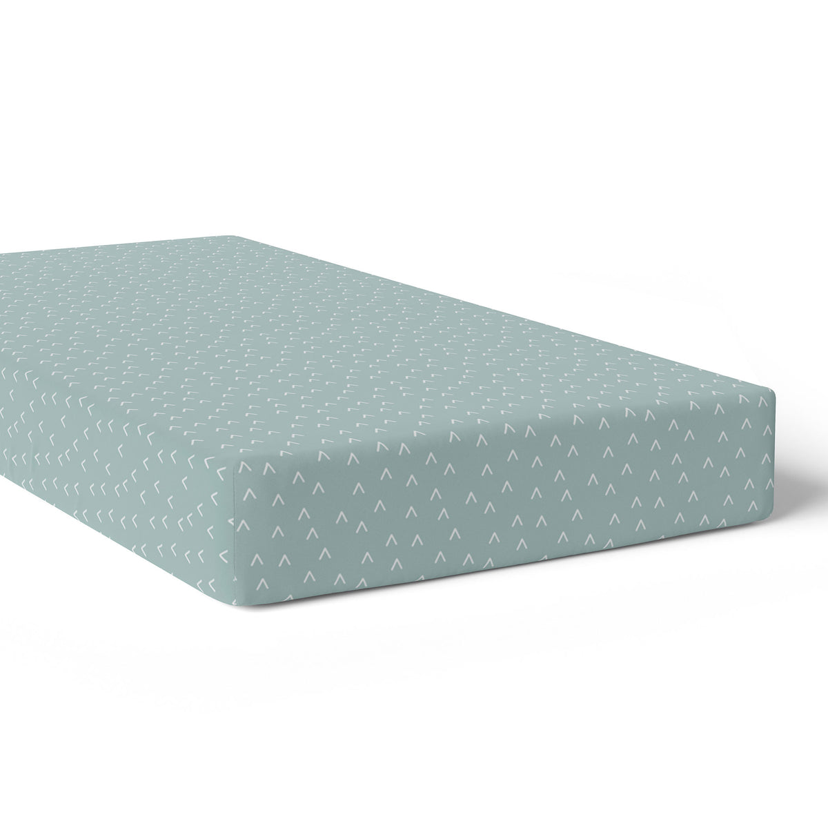 Nordic 2pk Jersey Cot Fitted Sheets Dusty Sky/Mint - Bubba Blue Australia