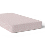 Nordic 2pk Jersey Cot Fitted Sheets Dusty Berry/Rose - Bubba Blue Australia