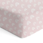 Nordic 2pk Jersey Cot Fitted Sheets Dusty Berry/Rose - Bubba Blue Australia