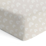 Nordic 2pk Jersey Cot Fitted Sheets Grey/Sand - Bubba Blue Australia