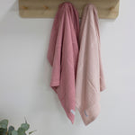 Nordic 2pk Cellular Blanket Dusty Berry/Rose - Bubba Blue Australia