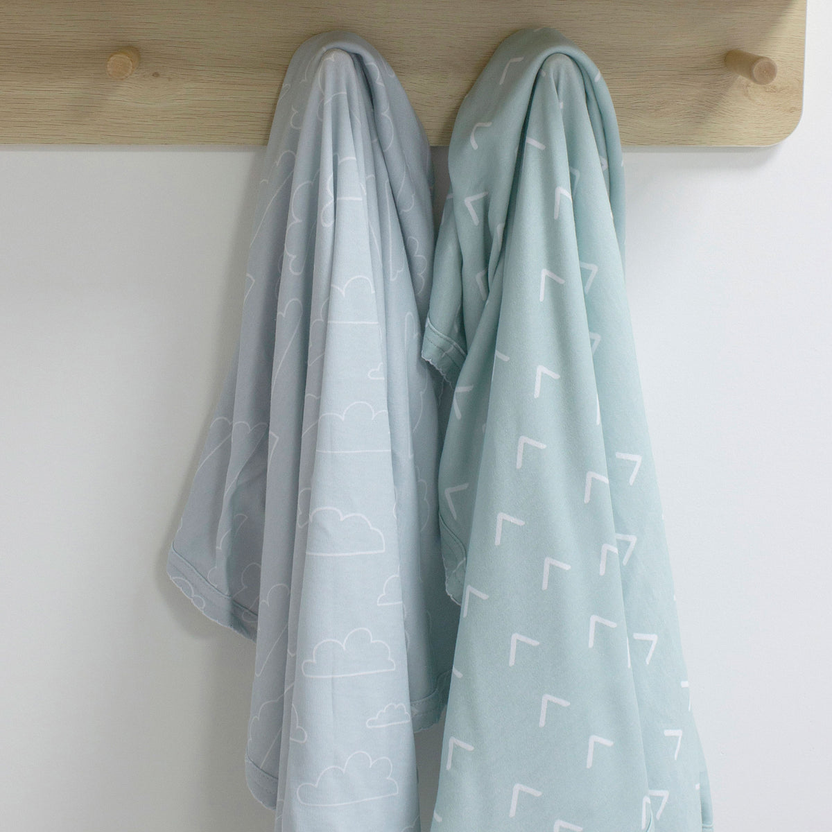 Nordic 2pk Jersey Wrap Dusty Sky/Mint - Bubba Blue Australia