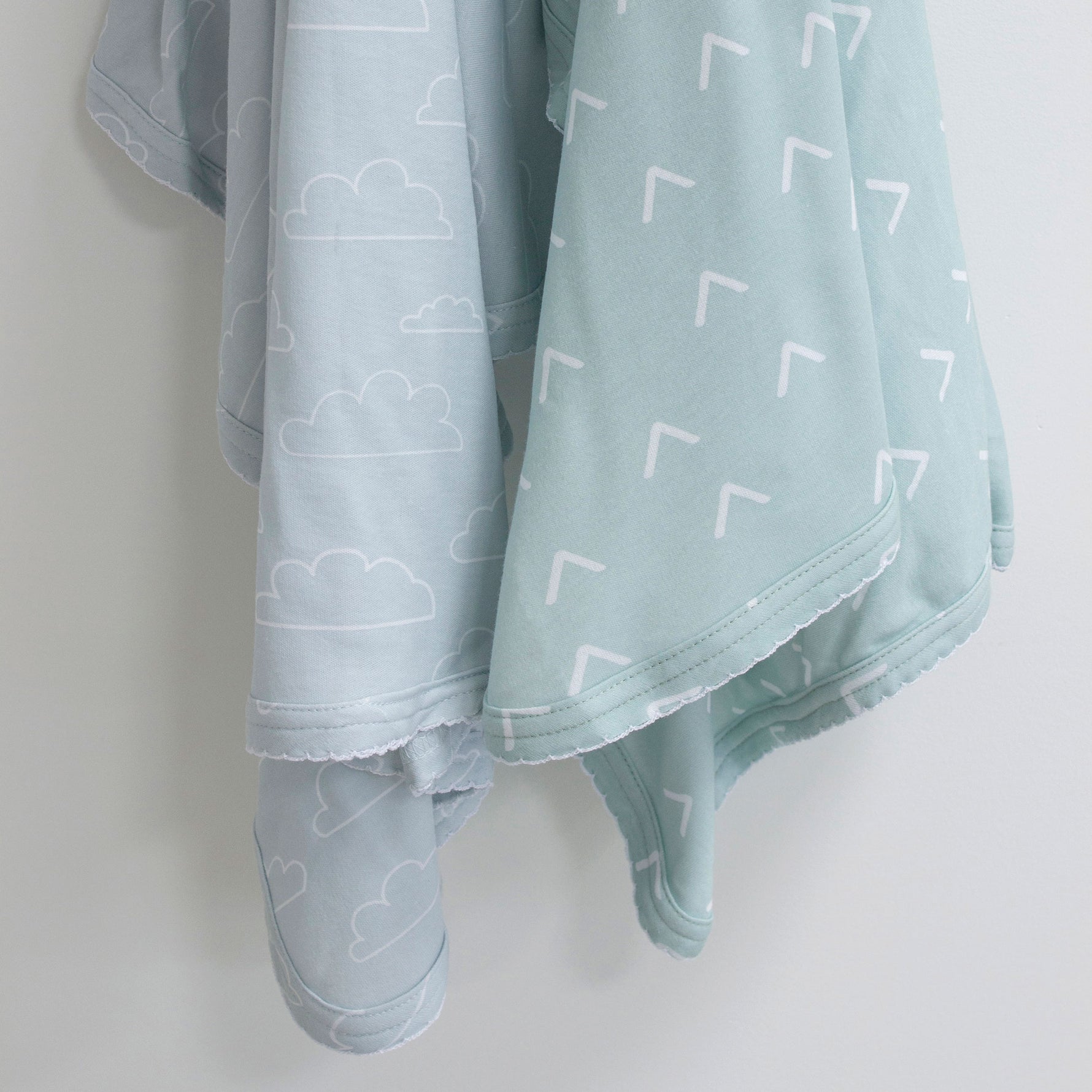 Nordic 2pk Jersey Wrap Dusty Sky/Mint - Bubba Blue Australia