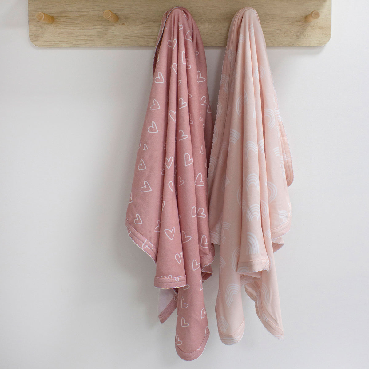 Nordic 2pk Jersey Wrap Dusty Berry/Rose - Bubba Blue Australia