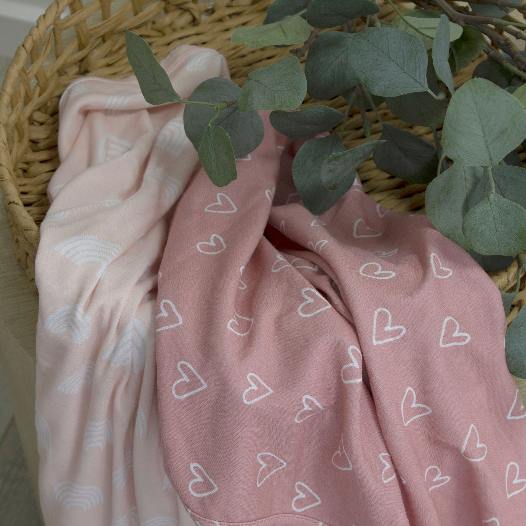 Nordic 2pk Jersey Wrap Dusty Berry/Rose - Bubba Blue Australia
