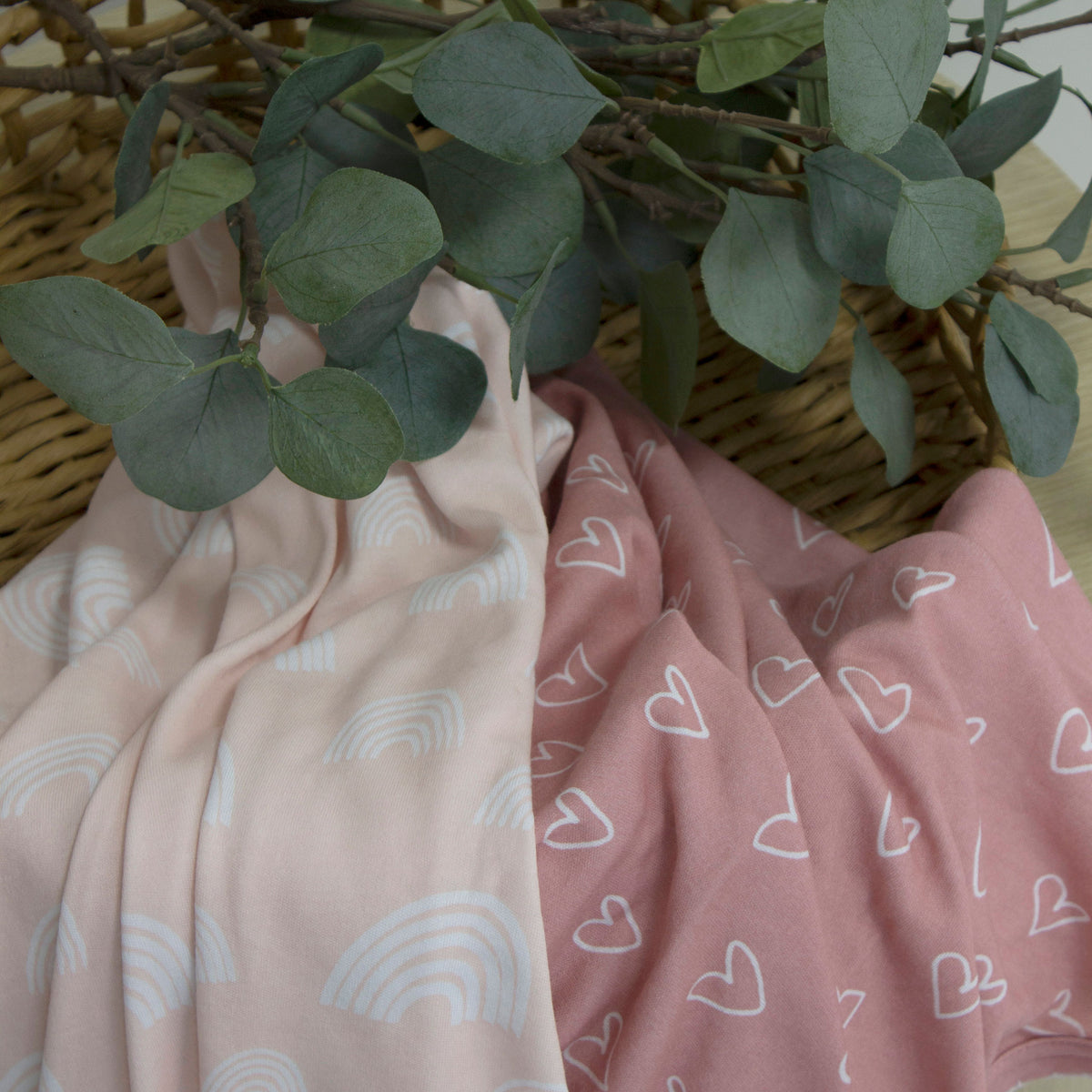 Nordic 2pk Jersey Wrap Dusty Berry/Rose - Bubba Blue Australia