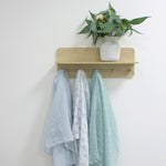 Nordic 3pk Muslin Wraps Dusty Sky/Mint - Bubba Blue Australia