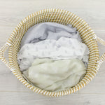 Nordic 3pk Muslin Wraps Grey/Sand - Bubba Blue Australia