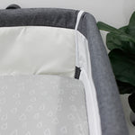 Nordic Co Sleeper/Bedside Sleeper Combo - Grey/Sand - Bubba Blue Australia