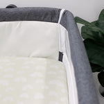 Nordic Co Sleeper/Bedside Sleeper Combo - Grey/Sand - Bubba Blue Australia